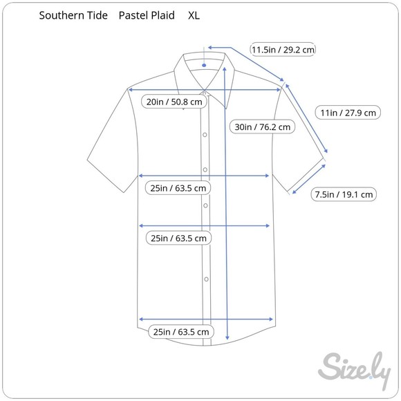 Southern Tide Men's Button-Down Shirt XL - Picture 2 of 5